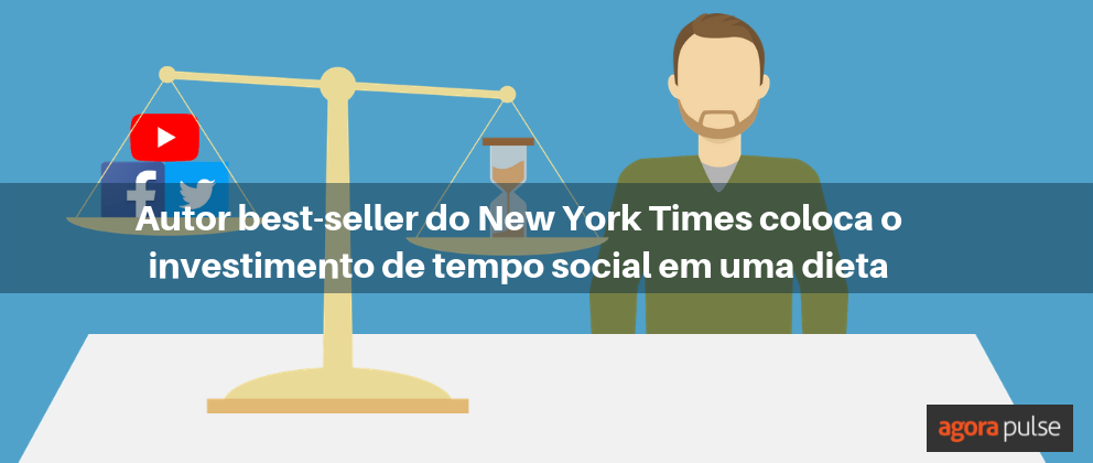 Feature image of [Case Study]  Autor best-seller do New York Times coloca seu investimento em tempo social em uma dieta